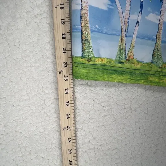 Corona Board Shorts Men's 38 Inseam 9.5" Palm Trees Lined Hawaiian Swim Beer - Picture 9 of 9